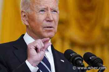 Biden to address chaotic Kabul evacuation, flights 'paused'