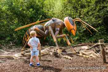 In bos aan Technopolis sta je oog in oog met gigantische insecten tot wel 5 meter groot