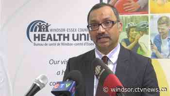 Dr. Wajid Ahmed leaving WECHU: accepts Toronto position as Associate Chief Medical Officer of Health