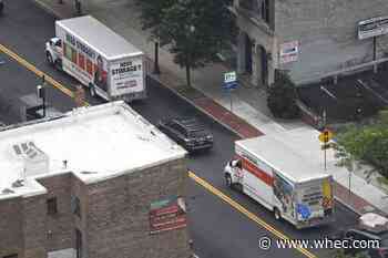 Moving vans at mansion as Cuomo prepares to leave office