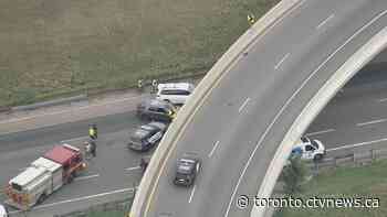 Motorcyclist killed in crash on DVP near Highway 401