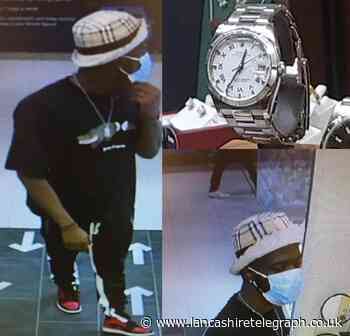 Man stole £4,500 Rolex from Preston shop while trying it on