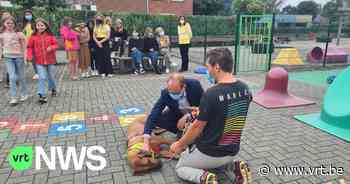 Minister Weyts bezoekt zomerschool in Lubbeek: "Combinatie van leren met sport en spel slaat aan" - VRT NWS