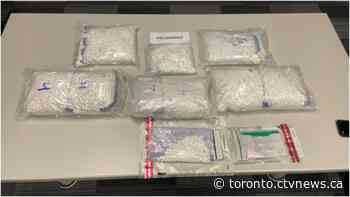 More than 35 pounds of suspected fentanyl, handgun seized in Brampton
