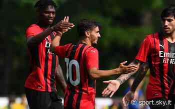 Milan, cinque gol in amichevole al Modena: Brahim Diaz protagonista - Sky Sport