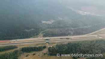 Wildfire burning west of Calgary extinguished - 660 News