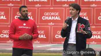 Trudeau slams UCP, Tories during brief stop in Calgary - CTV Toronto