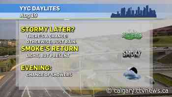 Calgary weather for Thursday, Aug. 19 - CTV Toronto