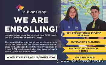 ENROL at St Helens College! - St Helens Star