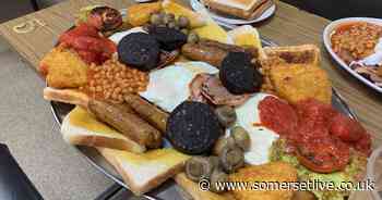 Man v Food: The Weston-Super-Mare café with Somerset's biggest breakfast - Somerset Live