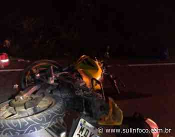 Carro colide contra motocicleta em Imbituba - Sulinfoco