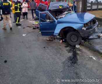 Acidente de trânsito é registrado em Imbituba - Sulinfoco