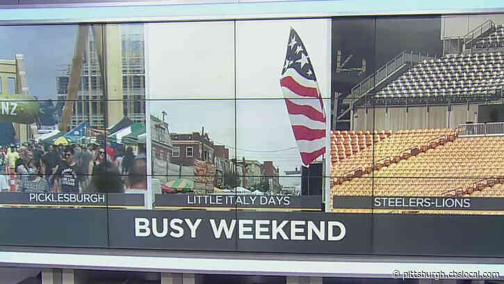 Pittsburgh Preparing For Busy Weekend As Events Take Place Throughout Town