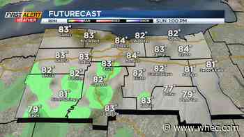 First Alert Weather: Western trend continues with Henri, will bring us more clouds and shower activity