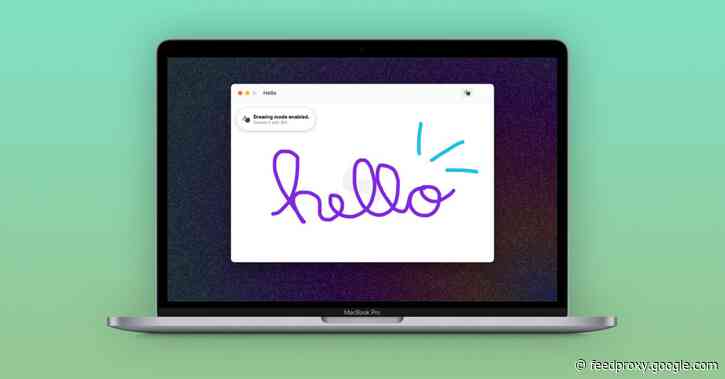 ‘Magic’ is a free Mac app that lets you draw anything with the trackpad