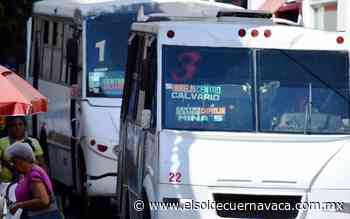 Oficial: Aumenta la tarifa del transporte público - El Sol de Cuernavaca