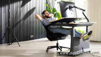 Few standing desks are designed for comfort and convenience