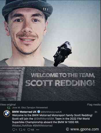 MotoGP, Scott Redding, 'make life a race', BMW recommends - GPOne.com