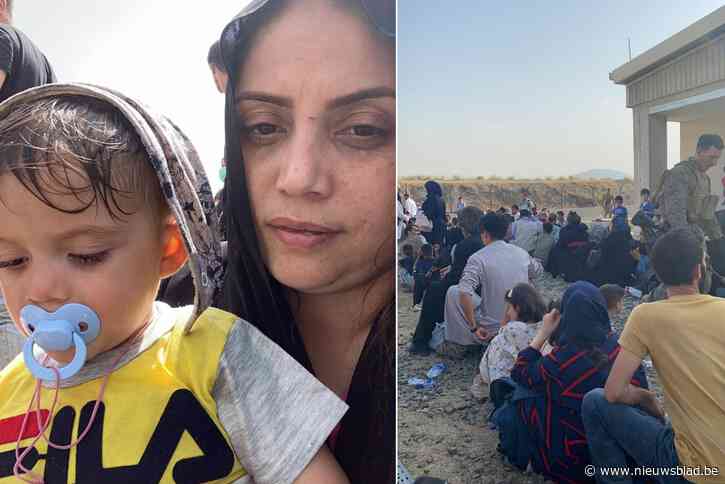 Raihanna (35) en zoontje (1) veilig geland: “Het was heel akelig in Kaboel, we hebben enorm veel geluk gehad”