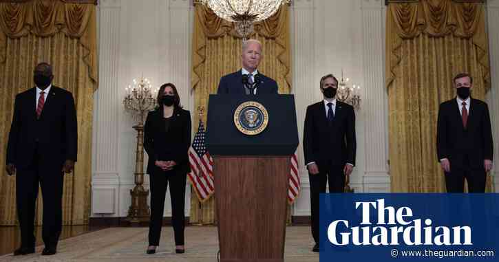 Joe Biden promises to 'get Americans home' from Afghanistan – video