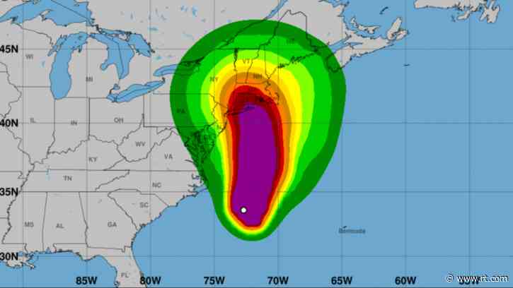 Tropical Storm Henri upgraded to HURRICANE as it bears down on US Northeast