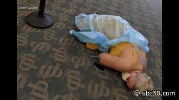 Patient seen on floor of COVID treatment site in Florida says she was afraid to 'run out of breath'