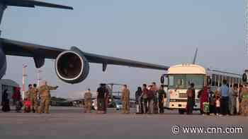 More than 2,000 evacuees have arrived at Ramstein US Air Base as part of one of the largest airlift operations in history