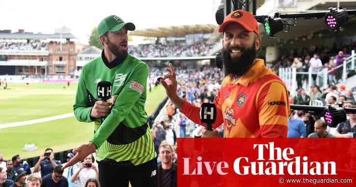 The Hundred men’s final: Southern Brave v Birmingham Phoenix – live!