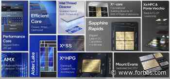 Intel Gives More Detail On Consumer And HPC Graphics At Architecture Day 2021 - Forbes