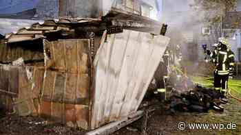 Neunkirchen: Wieder Feuer in Salchendorf – Polizei ermittelt - Westfalenpost