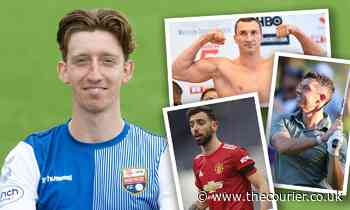 Matty Allan: The Montrose star who has met Bruno Fernandes, Rory McIlroy and Wladimir Klitschko - The Courier