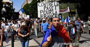 French protesters rally against COVID health pass - Al Jazeera English