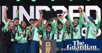 Oval Invincibles make history as they win first women's Hundred trophy – video