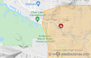 Map: Cache Fire evacuation near Clear Lake - East Bay Times