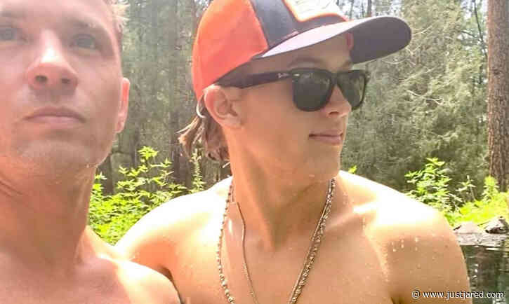 Ryan Phillippe Posts Shirtless Photos from His Getaway with Son Deacon
