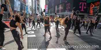 How Live Dance Came To Times Square At The Very Height Of Lockdown