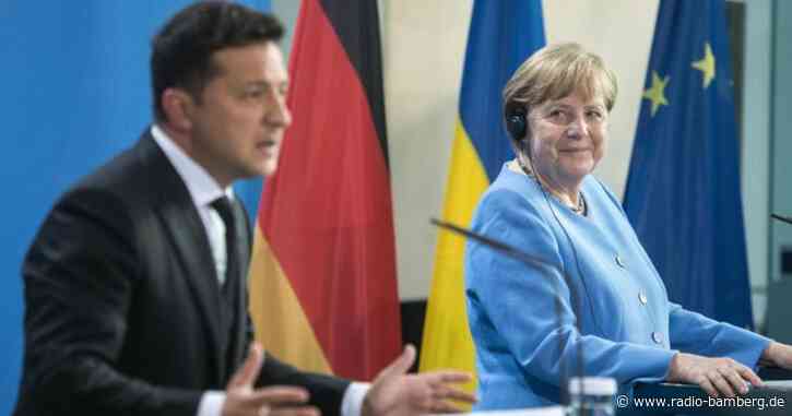 Merkel trifft Selenskyj zu Gesprächen über Ukraine-Konflikt