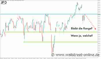 DAX-Wochenplan: Erneute Entscheidung an 15800 im DAX