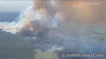 Greenwood Fire grows to more than 9,000 acres in northeastern Minnesota