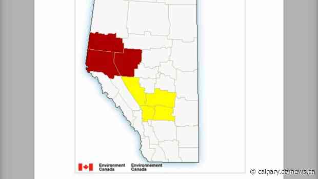 Severe thunderstorm watches called for parts of central and southern Alberta