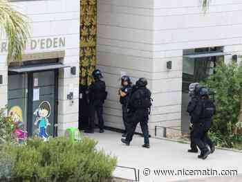 Un homme retranché chez lui à Saint-Laurent du Var, le Raid sur place