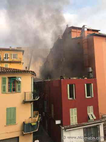 Un important incendie dans un appartement du centre de Nice