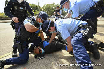 Hundreds arrested, fined during protests over Australia’s coronavirus lockdowns - Honolulu Star-Advertiser