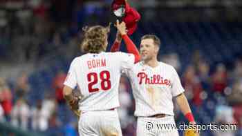 Phillies activate Rhys Hoskins from injured list, demote struggling Alec Bohm to Triple-A