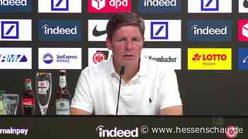 Die Pressekonferenz nach dem Eintracht-Spiel gegen Augsburg - hessenschau.de