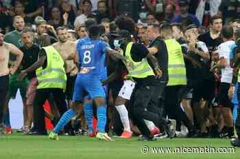 Les images des échauffourées pendant le derby entre l'OGC Nice et l'OM