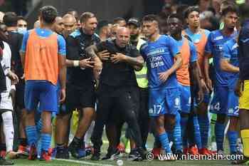 Les joueurs de l'OM refusent de reprendre le match, l'OGC Nice gagne par forfait le derby de la honte