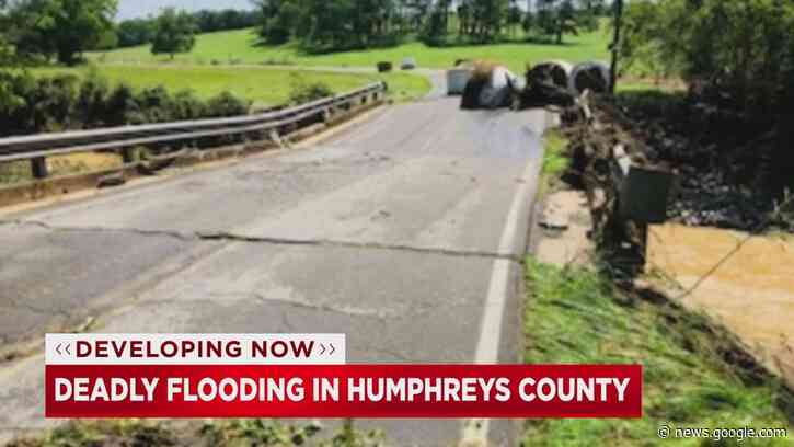 At least 22 dead, 43 still missing after flooding in Humphreys County - WSMV Nashville