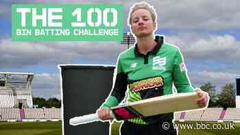 Danni Wyatt: Can top batter hit a cricket ball into a bin?