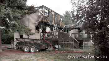 Cochrane, Alta. home destroyed by fire